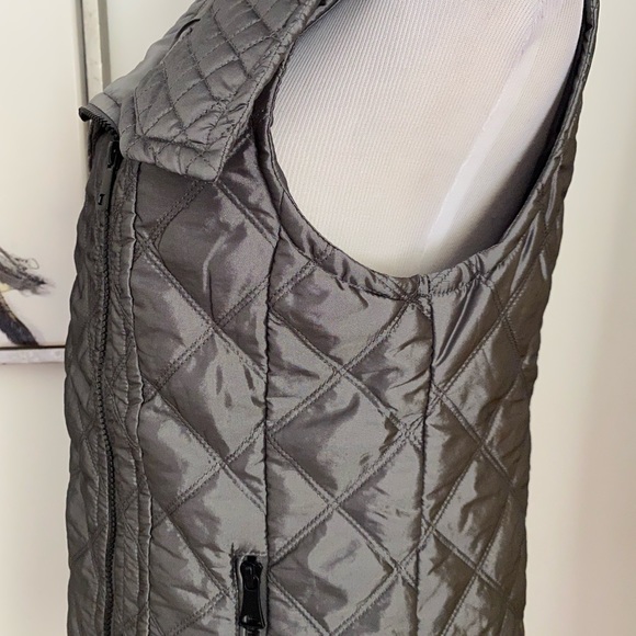 Marc New York Gray Quilted Vest Size Small - Picture 11 of 11